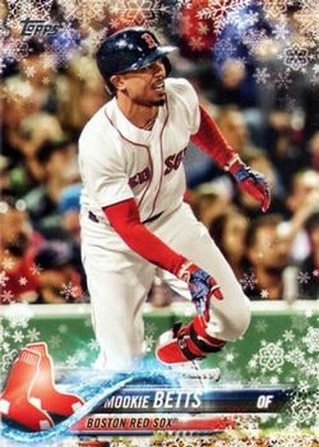 #HMW24 Mookie Betts - Boston Red Sox - 2018 Topps Holiday Baseball