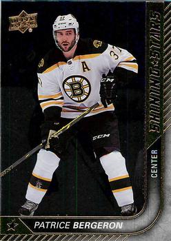 #SS-24 Patrice Bergeron - Boston Bruins - 2015-16 Upper Deck Hockey - Shining Stars