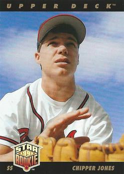 #24 Chipper Jones - Atlanta Braves - 1993 Upper Deck Baseball