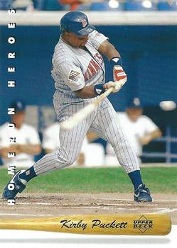 #HR24 Kirby Puckett - Minnesota Twins - 1993 Upper Deck Baseball - Home Run Heroes