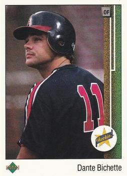 #24 Dante Bichette - California Angels - 1989 Upper Deck Baseball
