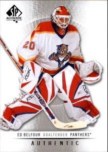 #24 Ed Belfour - Florida Panthers - 2012-13 SP Authentic Hockey