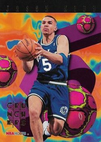 #24 Jason Kidd - Dallas Mavericks - 1995-96 Hoops Basketball - Number Crunchers