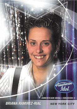 #24 Briana Ramirez-Rial - New York City - 2004 Fleer American Idol Season 3