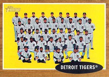 #24 Detroit Tigers - Detroit Tigers - 2011 Topps Heritage Baseball