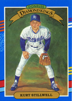 #24 Kurt Stillwell - Kansas City Royals - 1991 Donruss Baseball