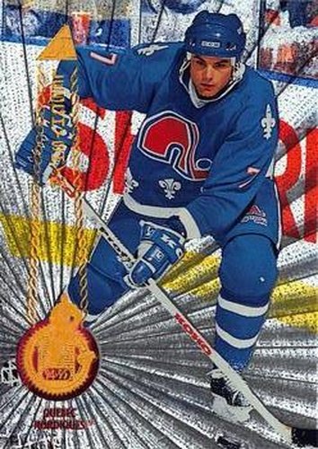#24 Curtis Leschyshyn - Quebec Nordiques - 1994-95 Pinnacle Hockey - Rink Collection