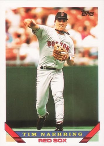 #24 Tim Naehring - Boston Red Sox - 1993 Topps Baseball