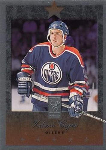 #24 Zdeno Ciger - Edmonton Oilers - 1995-96 Donruss Elite Hockey