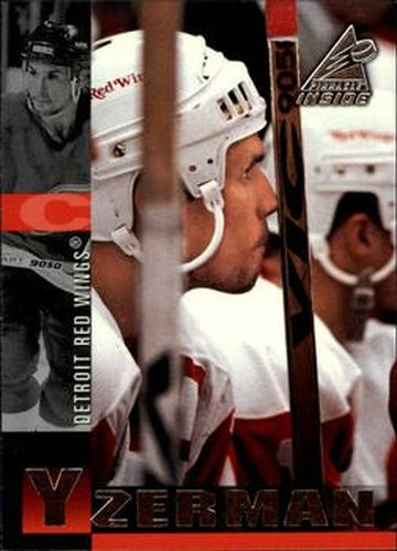 #24 Steve Yzerman - Detroit Red Wings - 1997-98 Pinnacle Inside Hockey
