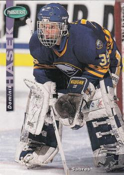 #24 Dominik Hasek - Buffalo Sabres - 1994-95 Parkhurst Hockey