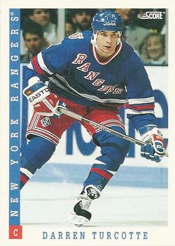 #24 Darren Turcotte - New York Rangers - 1993-94 Score Canadian Hockey