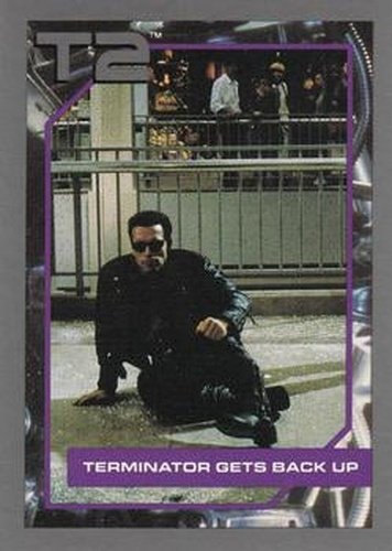 #24 Terminator Gets Back Up - 1991 Impel Terminator 2