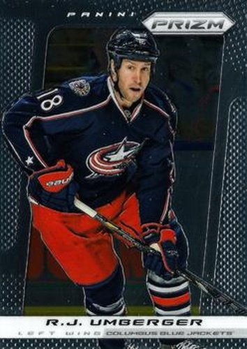 #24 R.J. Umberger - Columbus Blue Jackets - 2013-14 Panini Prizm Hockey