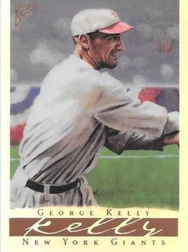 #24b George Kelly - New York Giants - 2003 Topps Gallery Hall of Fame - Artist's Proofs Baseball
