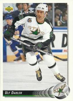 #250 Ulf Dahlen - Minnesota North Stars - 1992-93 Upper Deck Hockey