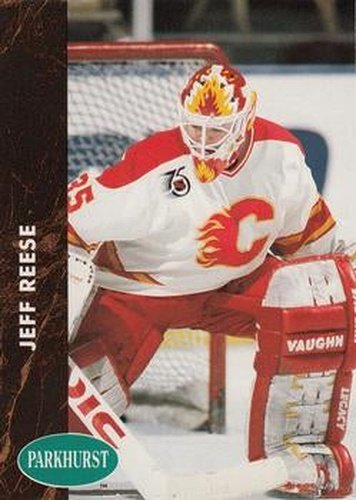 #250 Jeff Reese - Calgary Flames - 1991-92 Parkhurst Hockey