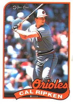 #250 Cal Ripken Jr. - Baltimore Orioles - 1989 O-Pee-Chee Baseball