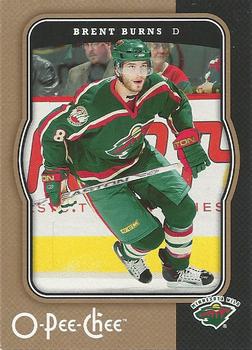 #250 Brent Burns - Minnesota Wild - 2007-08 O-Pee-Chee Hockey