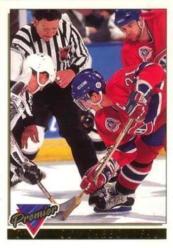 #250 Guy Carbonneau - Montreal Canadiens - 1993-94 O-Pee-Chee Premier Hockey - Gold