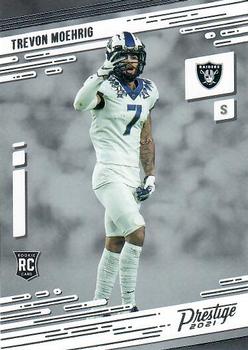 #250 Trevon Moehrig - Las Vegas Raiders - 2021 Panini Prestige Football