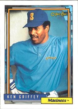 #250 Ken Griffey - Seattle Mariners - 1992 O-Pee-Chee Baseball