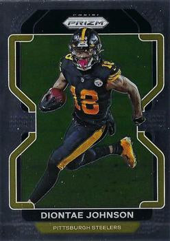 #250 Diontae Johnson - Pittsburgh Steelers - 2021 Panini Prizm Football