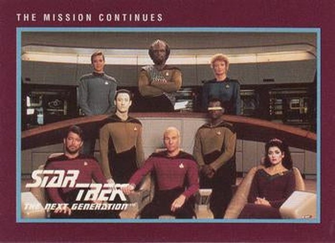 #250 Mission Continues, The - 1991 Impel Star Trek 25th Anniversary