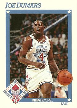 #250 Joe Dumars - Detroit Pistons - 1991-92 Hoops Basketball