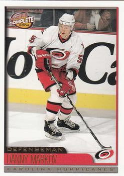 #250 Daniil Markov - Carolina Hurricanes - 2003-04 Pacific Complete Hockey