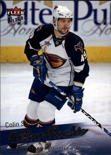#250 Colin Stuart - Atlanta Thrashers - 2008-09 Ultra Hockey