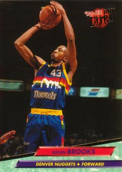 #250 Kevin Brooks - Denver Nuggets - 1992-93 Ultra Basketball