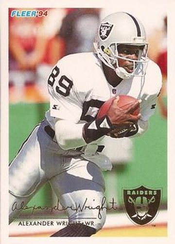 #250 Alexander Wright - Los Angeles Raiders - 1994 Fleer Football