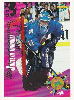 #250 Jocelyn Thibault - Quebec Nordiques - 1994-95 Score Hockey