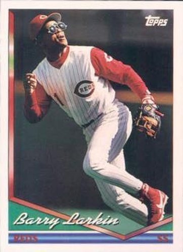 #250 Barry Larkin - Cincinnati Reds - 1994 Topps Baseball