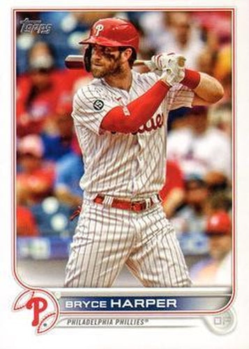 #250 Bryce Harper - Philadelphia Phillies - 2022 Topps Baseball