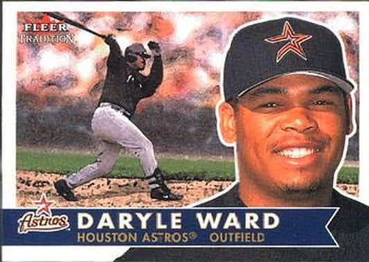 #250 Daryle Ward - Houston Astros - 2001 Fleer Tradition Baseball