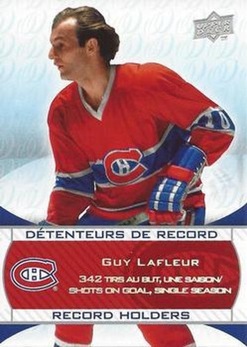 #250 Guy Lafleur - Montreal Canadiens - 2008-09 Upper Deck Montreal Canadiens Centennial Hockey