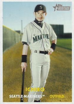 #250 Ichiro Suzuki - Seattle Mariners - 2006 Topps Heritage Baseball