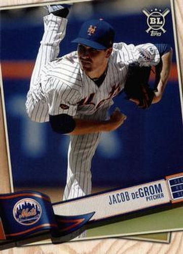 #250 Jacob deGrom - New York Mets - 2019 Topps Big League Baseball
