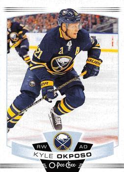 #250 Kyle Okposo - Buffalo Sabres - 2019-20 O-Pee-Chee Hockey