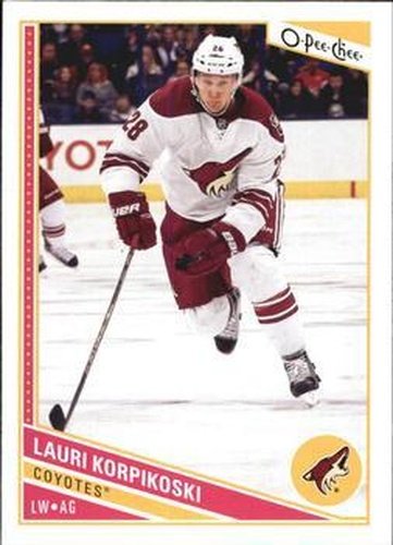 #250 Lauri Korpikoski - Phoenix Coyotes - 2013-14 O-Pee-Chee Hockey