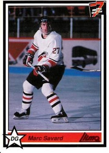 #250 Marc Savard - Drummondville Voltigeurs - 1990-91 7th Inning Sketch QMJHL Hockey