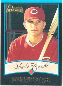 #250 Mark Burnett - Cincinnati Reds - 2001 Bowman Baseball