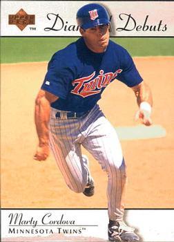 #250 Marty Cordova - Minnesota Twins - 1995 Upper Deck Baseball