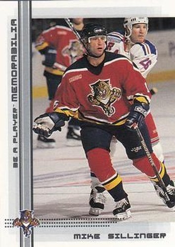 #250 Mike Sillinger - Florida Panthers - 2000-01 Be a Player Memorabilia Hockey
