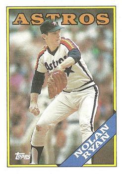 #250 Nolan Ryan - Houston Astros - 1988 Topps Baseball