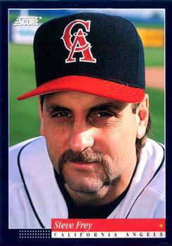 #250 Steve Frey - California Angels -1994 Score Baseball