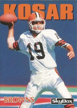 #250 Bernie Kosar - Cleveland Browns - 1992 SkyBox Impact Football