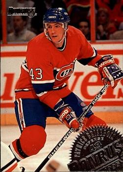 #250 Patrice Brisebois - Montreal Canadiens - 1994-95 Donruss Hockey